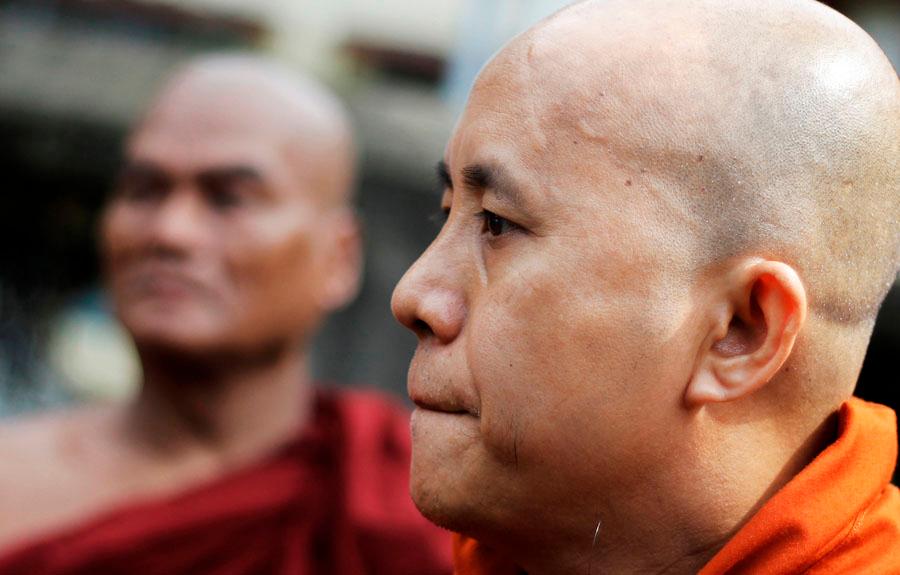 Le moine nationaliste U Wirathu s’exprime sur la Constitution en Birmanie