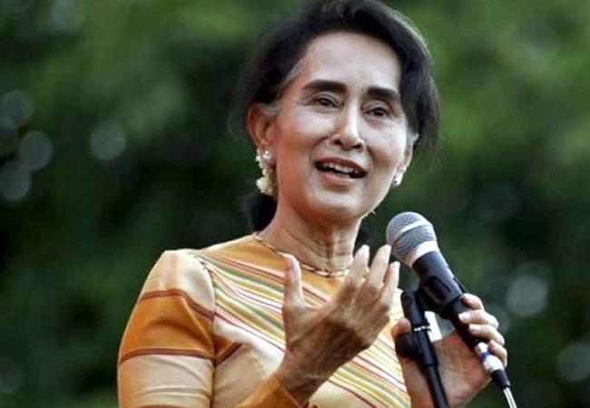 Aung San Suu Kyi en visite en République tchèque