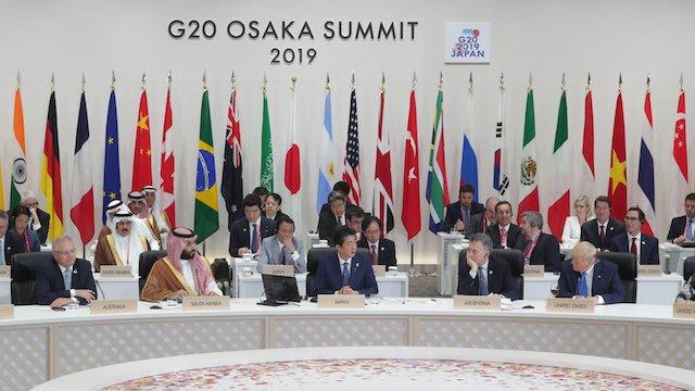 G20, Osaka, Japon, Singapour