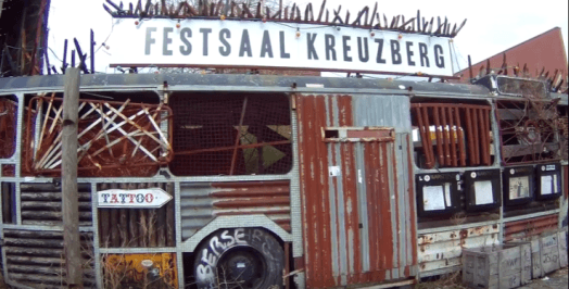 Berlin Club techno incendie « Club der Visionäre »