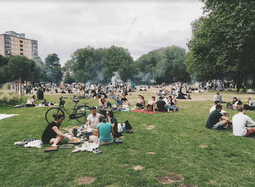 parcs barbecues Londres