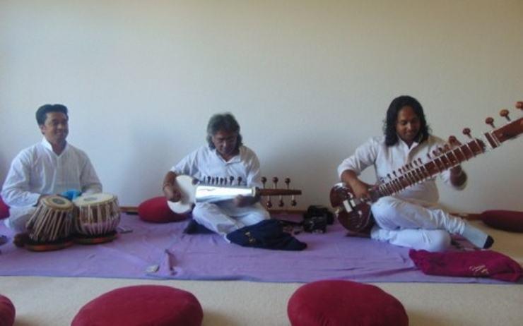 MARAHAJ TRIO musique indienne Varanasi
