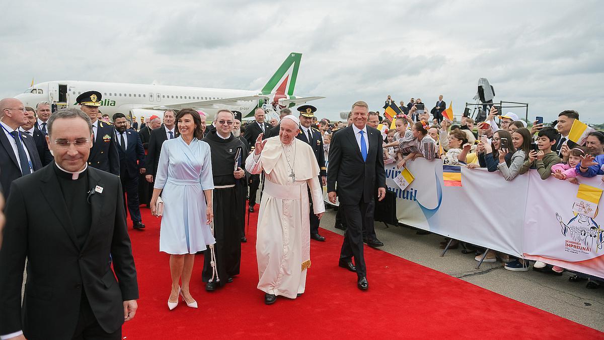 déclarations du pape François sur la roumanie