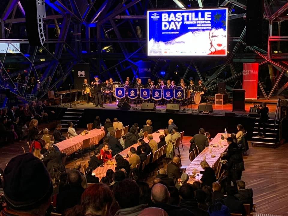 Bastille Day ceremonie ouverture