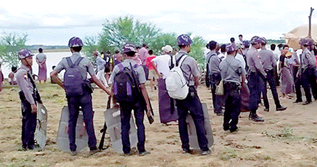 Magway conflit agraire en Birmanie