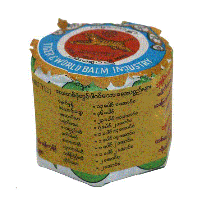 baume du tigre en Birmanie