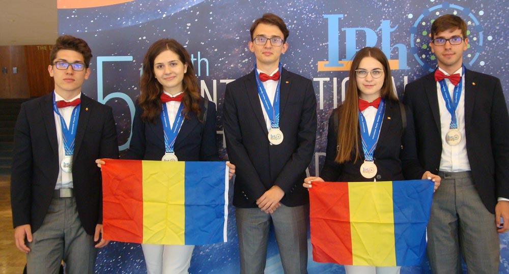 etudiants roumains médailles olympiade internationale de physique tel aviv roumanie meilleurs résultats