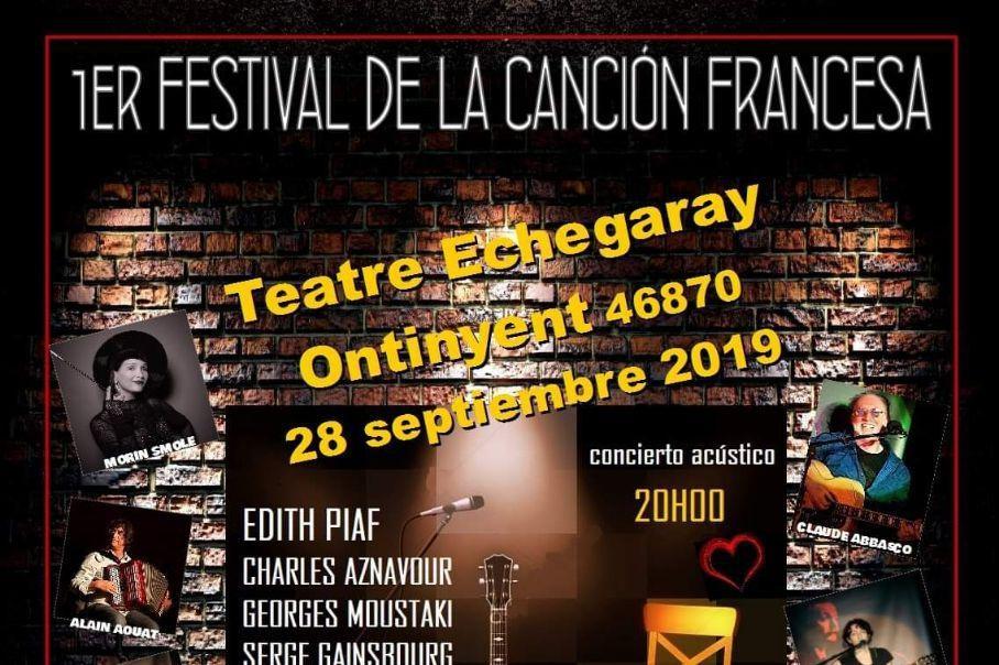 Affiche festival de la chanson à Ontinyent