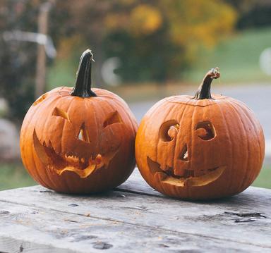 Citrouilles Halloween gaspillage alimentaire Londres