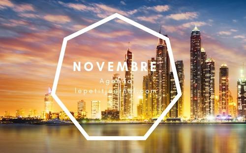 agenda novembre