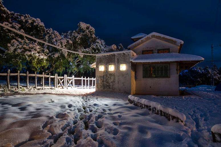 AIN DRAHAM SOUS LA NEIGE