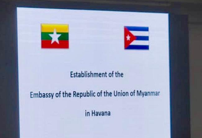 ambassade de Birmanie a Cuba
