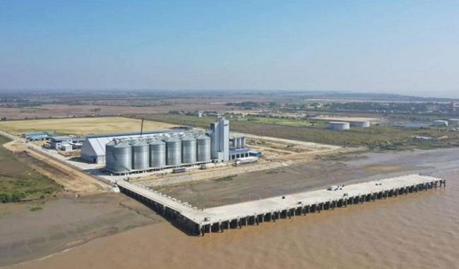 la nouvelle jetee de Thilawa en Birmanie