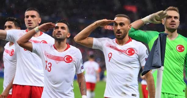 saluts militaires france turquie football equipe uefa erdogan sanction