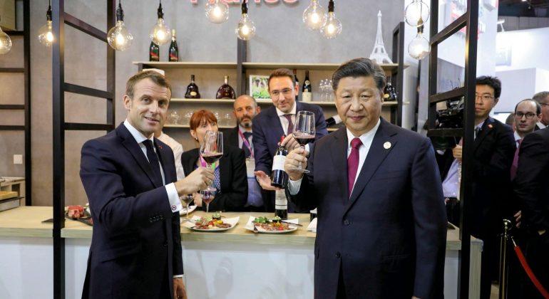 Macron-Xi-Jinping