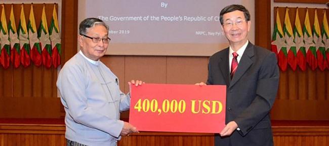 chine argent processus de paix en Birmanie