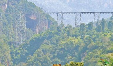 viaduc de Goteik en Birmanie