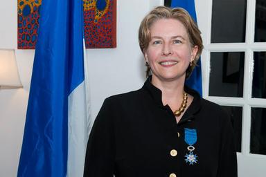 Laurence Huret Chevalier de l'Ordre National du Merite