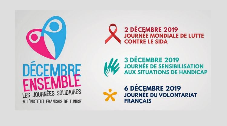 Décembre ensemble : journées solidaires et de sensibilisation