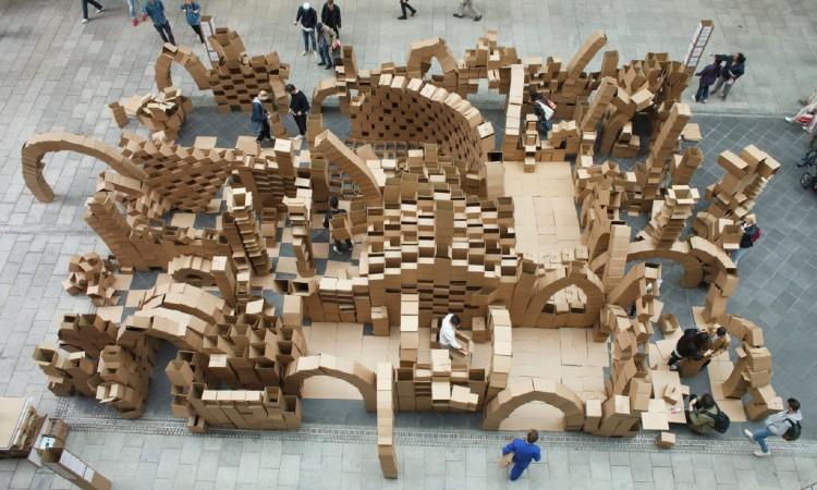 des chateaux en l'air Cabanes Mumbai India