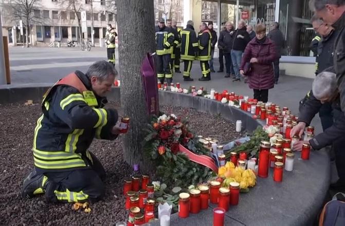 Pompiers Augsburg homicide