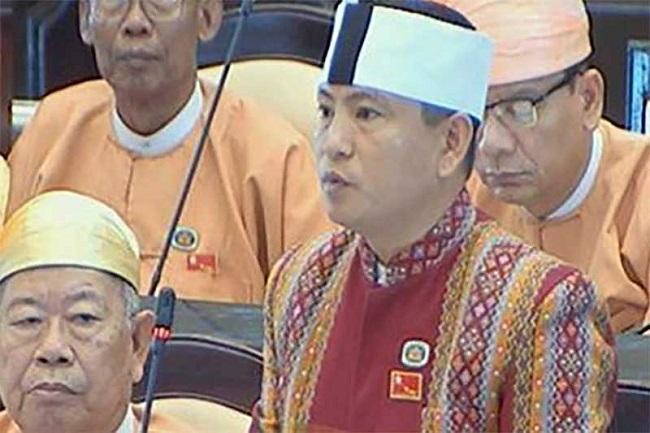 U Hwei Tin, député chin détenu par l'Armée de l'Arakan
