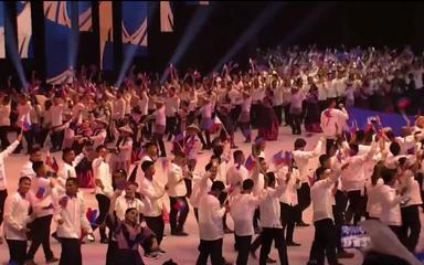 cérémonie ouverture jeux asie sud-est