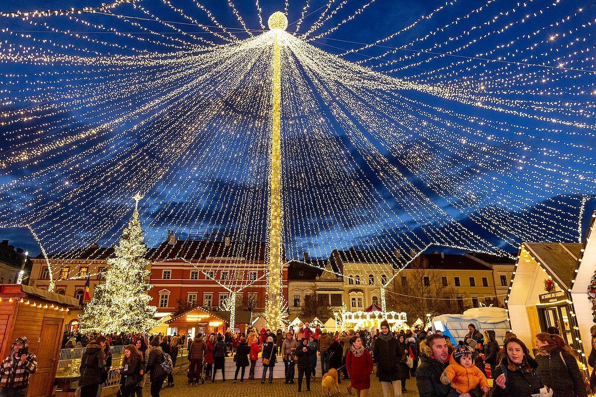 marché de Noël de Cluj-Napoca plus beaux marchés de Noël d'Europe