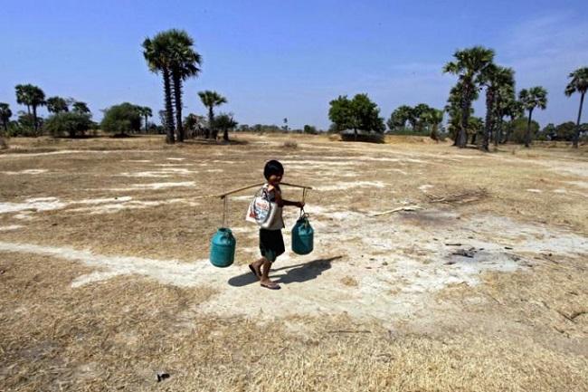 sécheresse et crise agricole en Birmanie