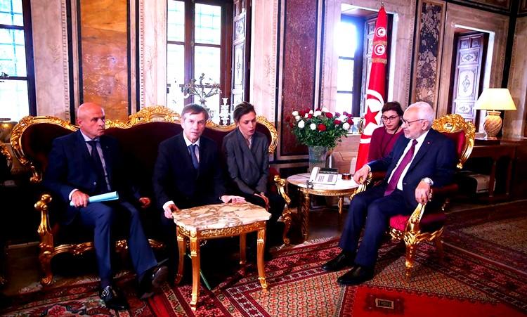 visite officielle ARP olivier poivre d'arvor rached ghannouchi