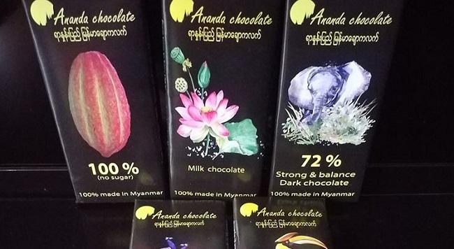 Ananda chocolat Novotel en Birmanie