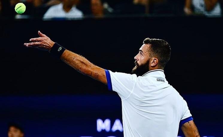 Benoît Paire à l'ASB Classic