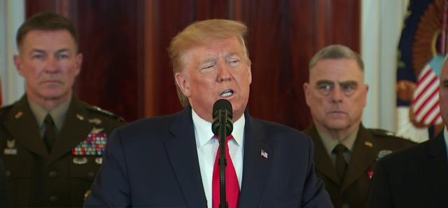 Trump s’adresse à la nation