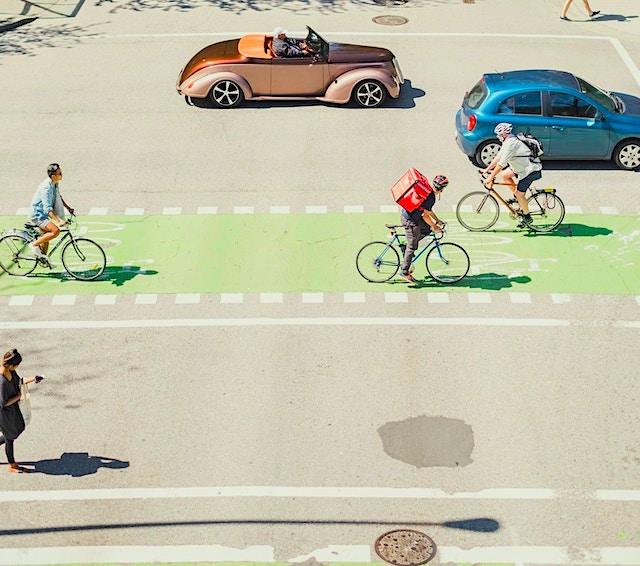 Nouvelle signalisation pour plus de sécurité pour les cyclistes
