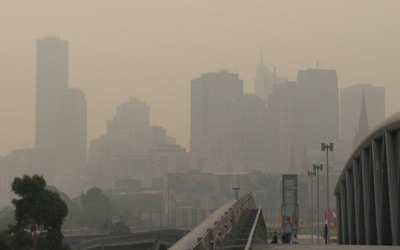 melbourne open australie fumee