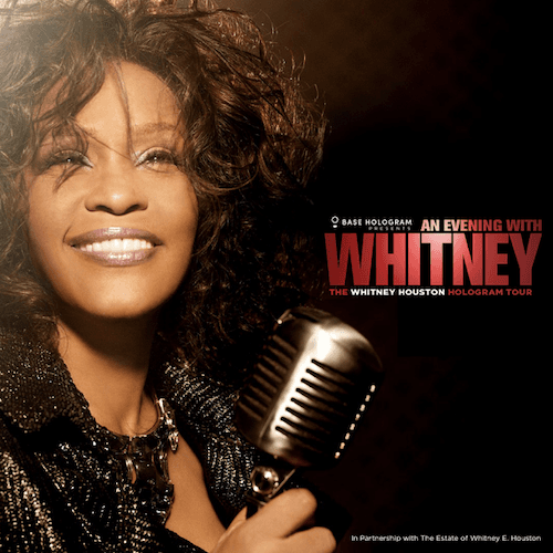 Whitney Houston concert hologramme Londres