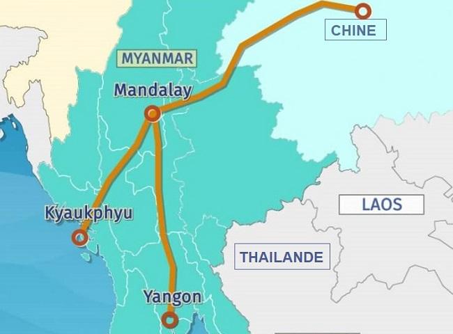 Le couloir économique sino-birman proposé par Pékin
