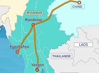 Le couloir économique sino-birman proposé par Pékin