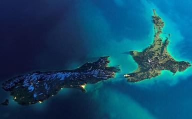 Satellite Nouvelle-Zélande Nuages