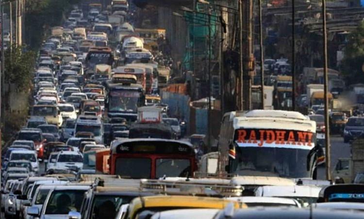 Bombay circulation encombrement Inde