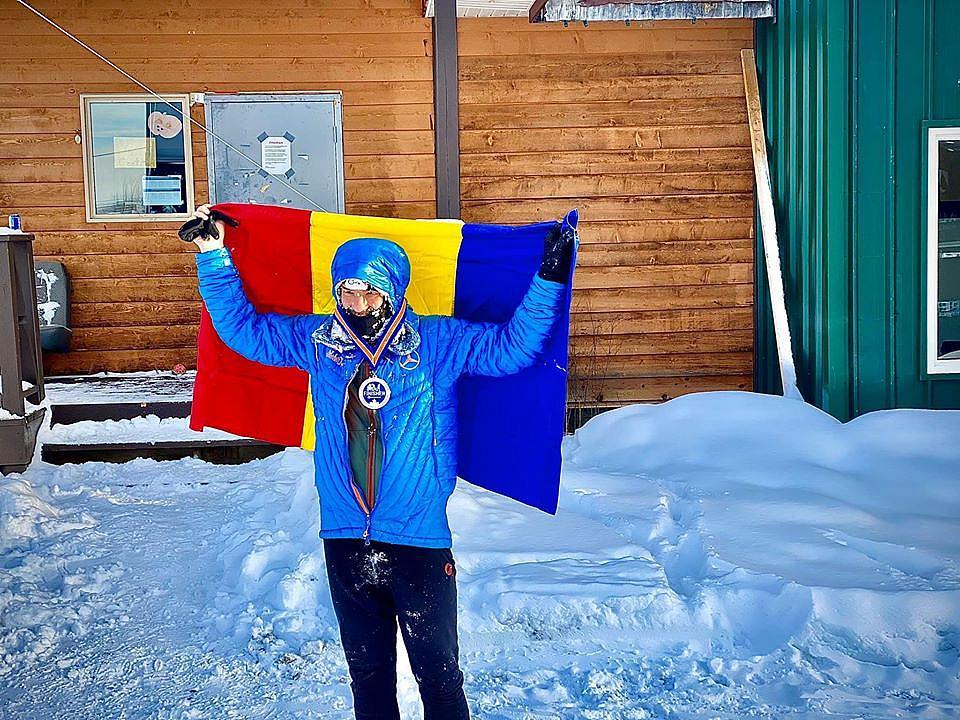 tibi useriu roumain ultra marathon termine second 482 km Yukon Arctic Ultra