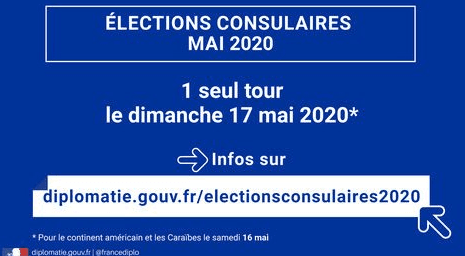 Conseillers des Français de l’étranger, le 17 mai 2020