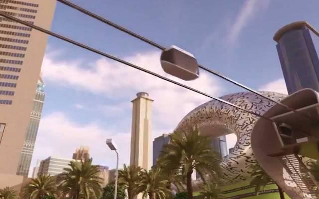 Petit aperçu des trajets que vous pourrez bientôt effectuer en « Sky pods »