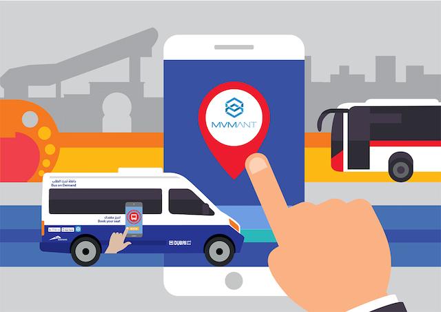 Un nouveau service de « Bus à la demande » lancé à Dubaï