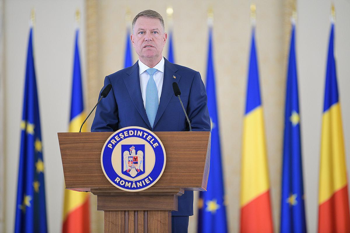 president klaus iohannis état d'urgence roumanie coronavirus