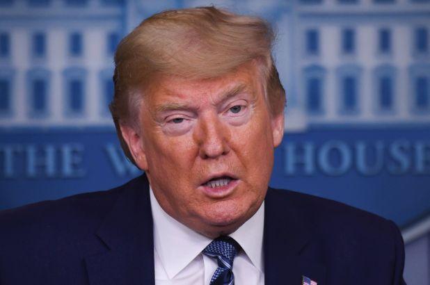 Donald Trump cartes vertes