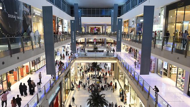 mall baisse de loyer Dubai