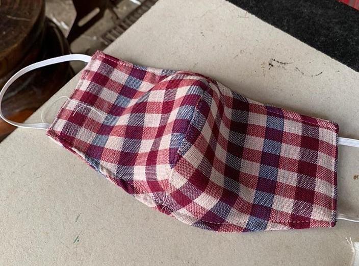 masque barriere krama cambodge