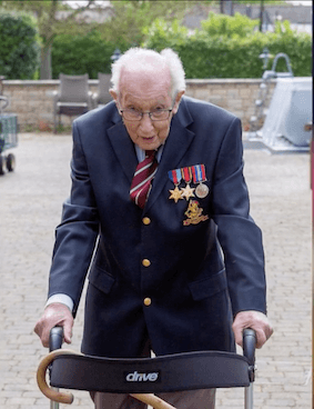 solidarité NHS vétéran