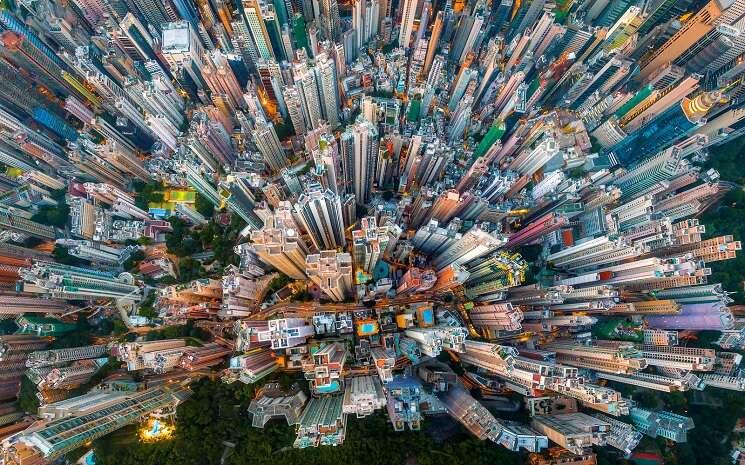 Photographier Hong Kong avec un drone